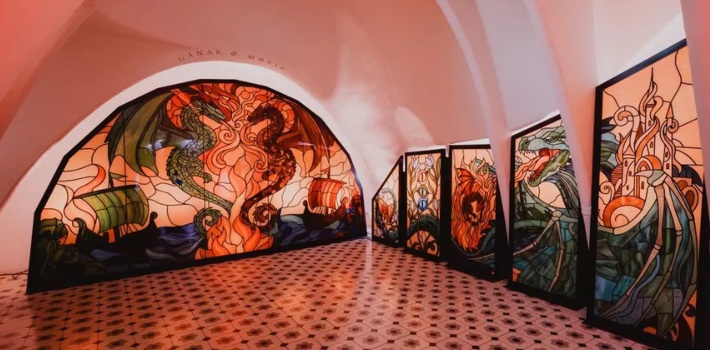 El universo de ‘La Casa del Dragón’ cobra vida en Casa Batlló