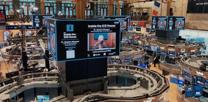 La Bolsa de Nueva York actualiza su producción en directo con tres nuevas salas de control