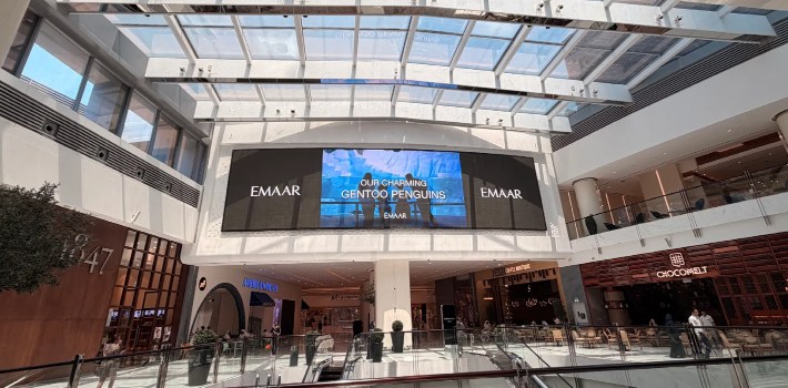 Dubai Mall lleva la publicidad digital a 50 ubicaciones con tecnología de INFiLED
