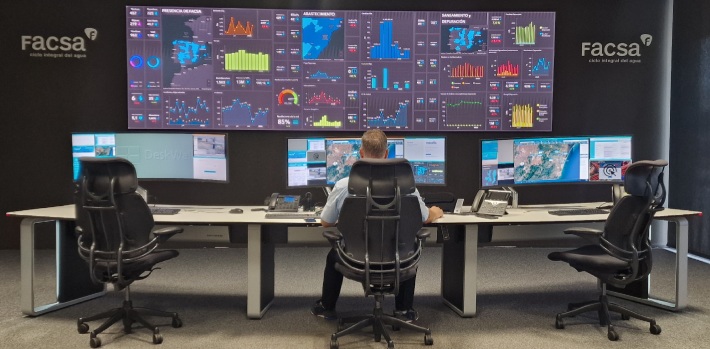 LG y GESAB modernizan el centro de control de FACSA